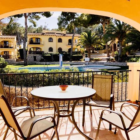 Apartamento Con Terraza En Complejo Con 2 Piscinas Appartamento Moraira Esterno foto