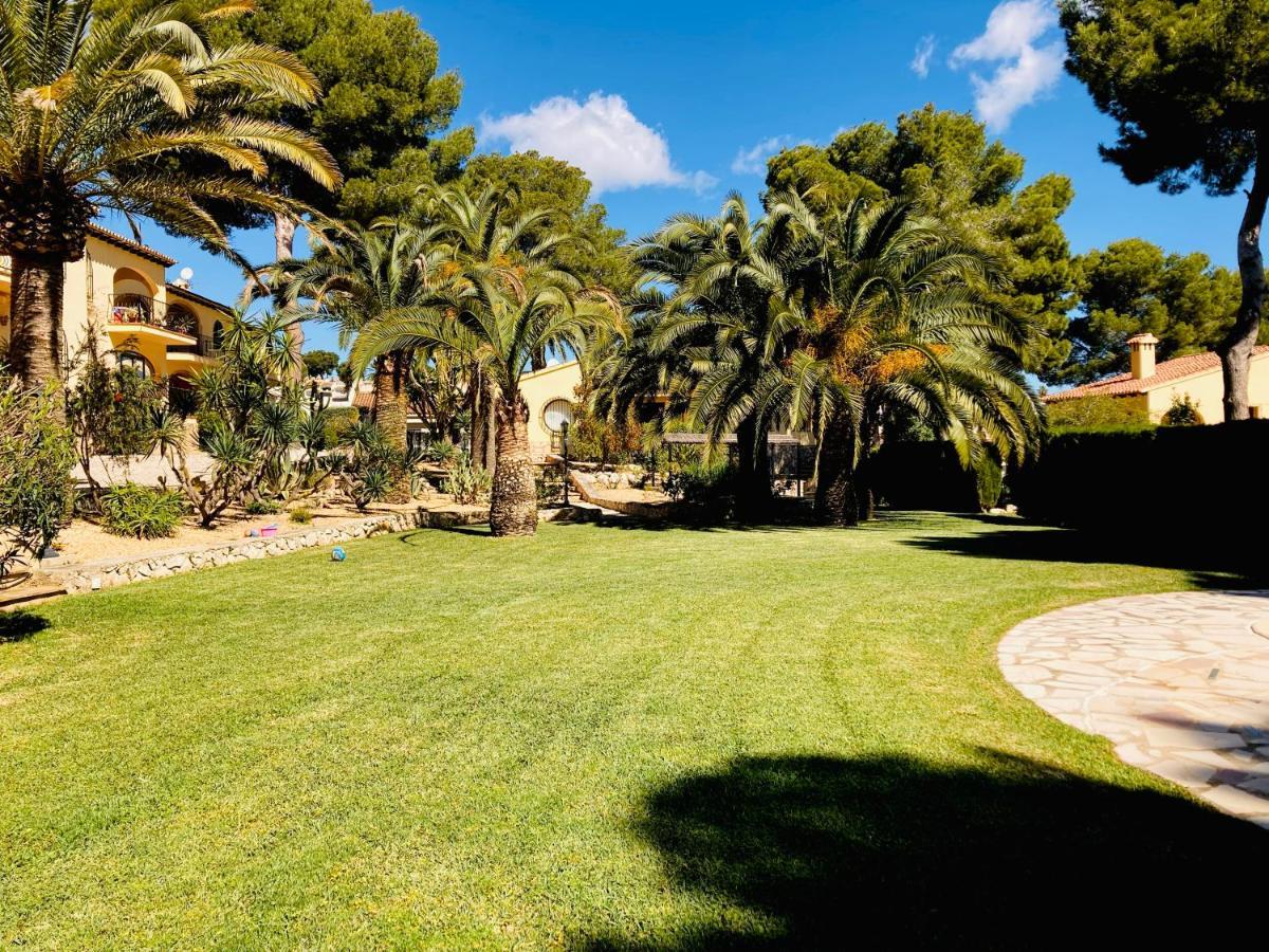 Apartamento Con Terraza En Complejo Con 2 Piscinas Appartamento Moraira Esterno foto