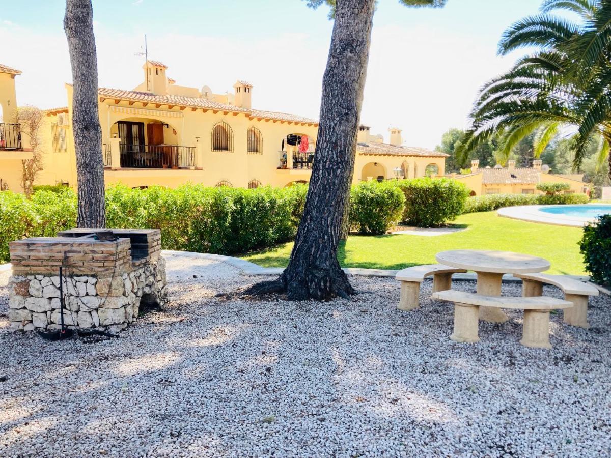 Apartamento Con Terraza En Complejo Con 2 Piscinas Appartamento Moraira Esterno foto