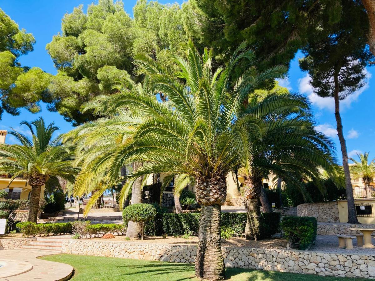 Apartamento Con Terraza En Complejo Con 2 Piscinas Appartamento Moraira Esterno foto