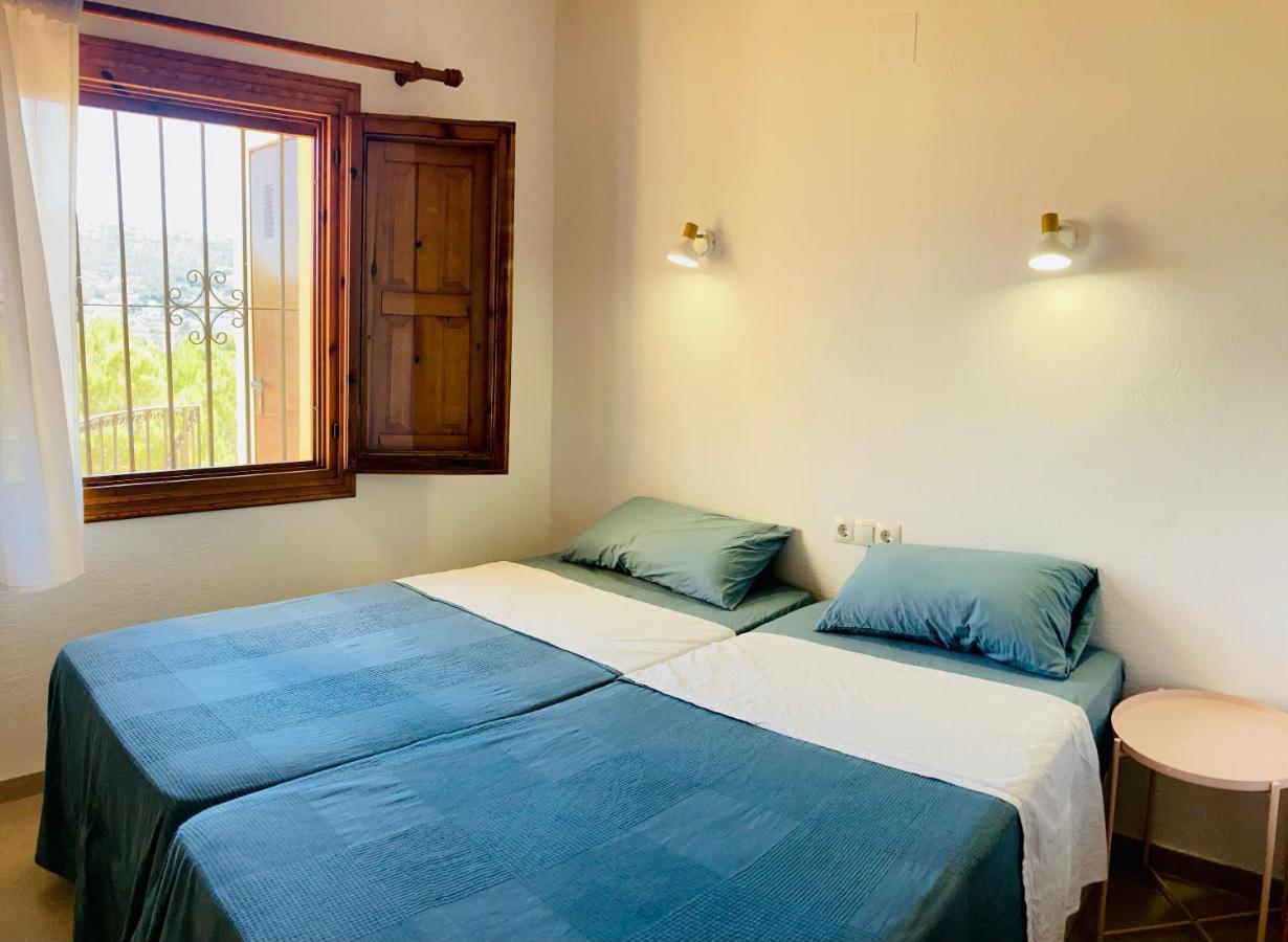 Apartamento Con Terraza En Complejo Con 2 Piscinas Appartamento Moraira Esterno foto